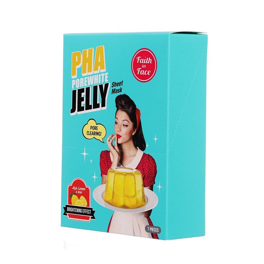FAITHINFACE PHA Porewhite Jelly Sheet Mask (7pcs) - LOG-ON