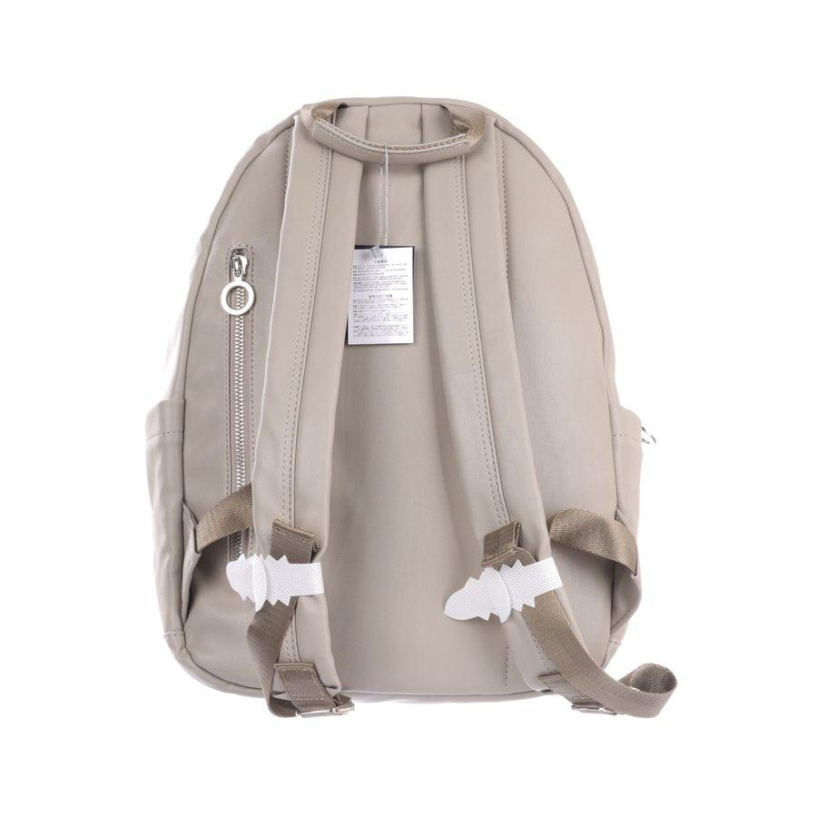 ARCHETYPE Millie Sheep Skin PU Backpack Mid Light Grey - LOG-ON