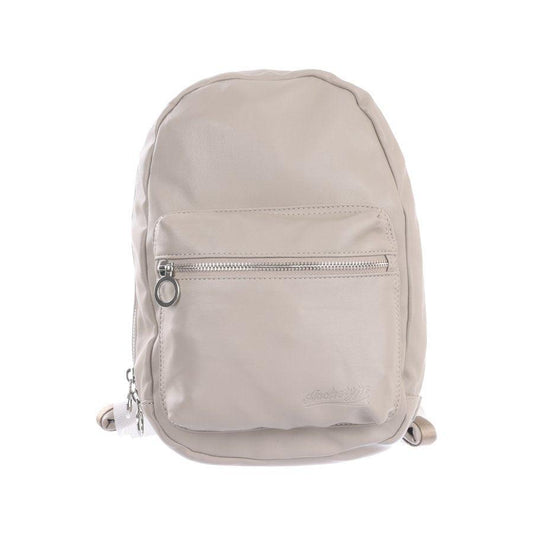 ARCHETYPE Millie Sheep Skin PU Backpack Mini Light Grey - LOG-ON