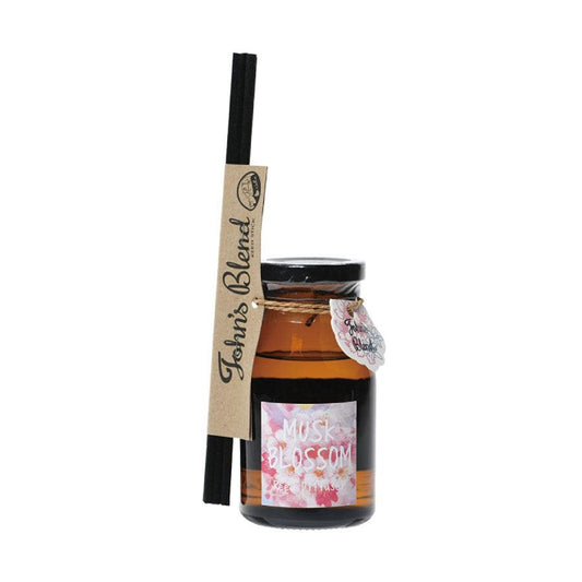 JOHN'S BLEND Reed Diffuser Musk Blossom - LOG-ON