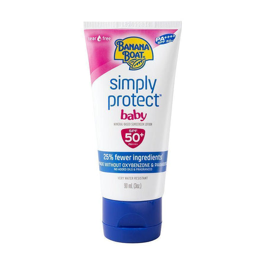 BANANA BOAT Simply Protect Baby Lotion SPF50+ (90mL) - LOG-ON