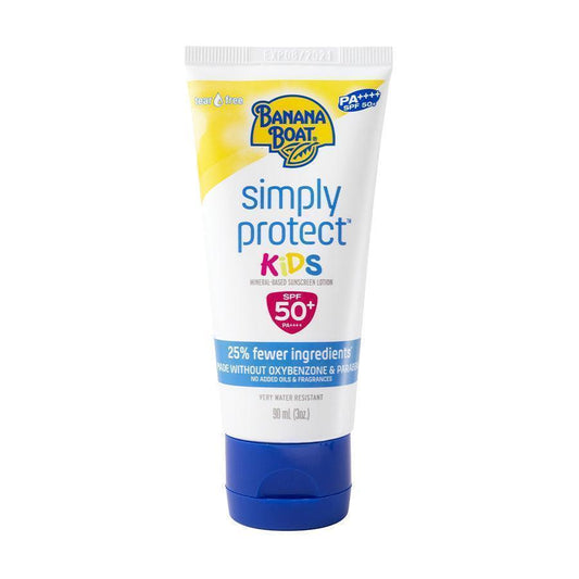 BANANA BOAT Simply Protect Kids Lotion SPF50+ (90mL) - LOG-ON