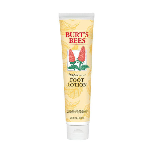 BURTS BEES Foot Lotion Peppermint (100ml) - LOG-ON