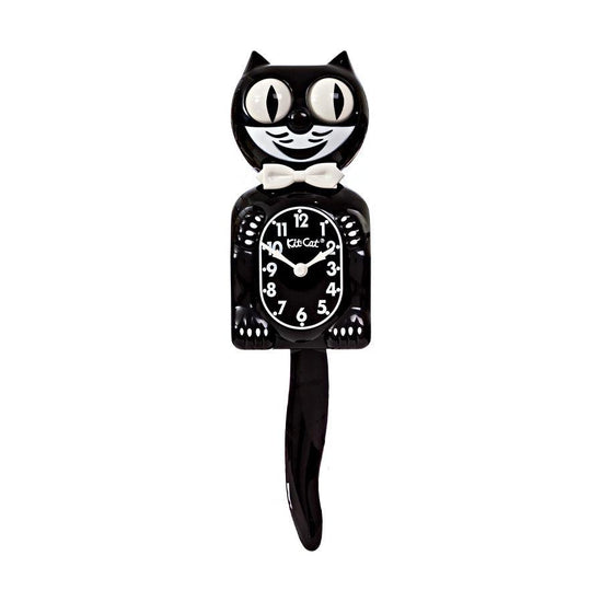 KIT-CAT KLOCK The Original Classic Black Kit-Cat Klock - LOG-ON