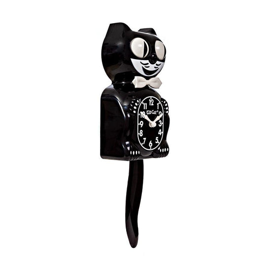 KIT-CAT KLOCK The Original Classic Black Kit-Cat Klock - LOG-ON