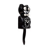 KIT-CAT KLOCK The Original Classic Black Kit-Cat Klock - LOG-ON