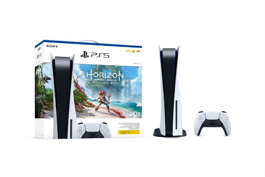 PlayStation®5 Console Horizon Forbidden West™Bundle + DualSense™ Wireless Controller Midnight Black (Pickup Date:28 Dec 2022) - LOG-ON