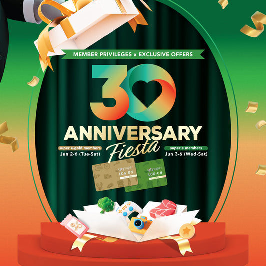 30 Anniversary Fiesta Member Shopping Days