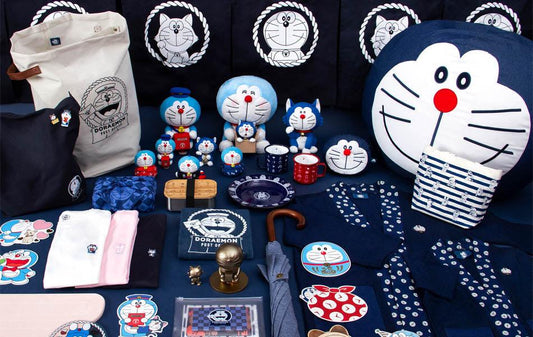 Doraemon Post Office x Lucky Cat Deliver your Greetings - LOG-ON