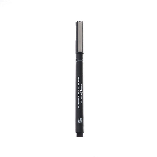 MITSUBISHI UNI Pin Fine Line 0.8mm Black - LOG-ON