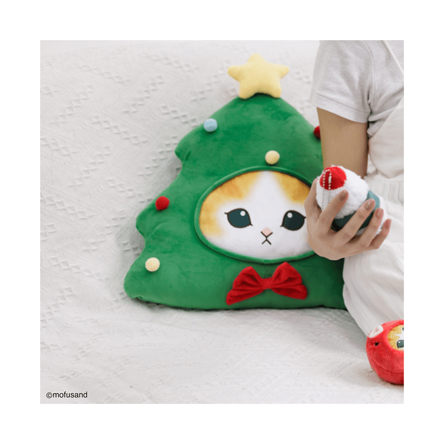 MOFUSAND Cushion 40cm - Xmas Tree - LOG-ON