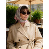 JDF Serenity Bloom Silky Scarf (70cm)