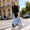 JDF Toile De Jouy Coral and Tree Tote Bag