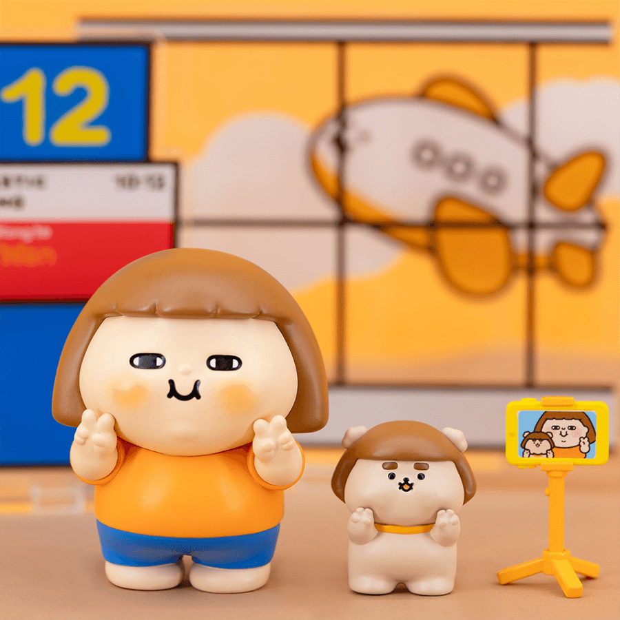 MS FATTY Plastic Thing Blind Box HAPPY TRAVEL - LOG-ON