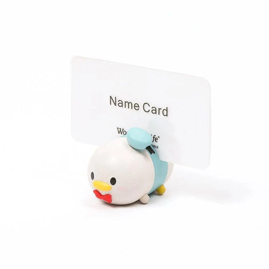 WOODERFUL LIFE Donald & Goofy Magnetic Clip TSUM - LOG-ON