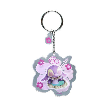 HOT TOYS Stitch Hot Spring Cosbi Acrylic Keychain - LOG-ON