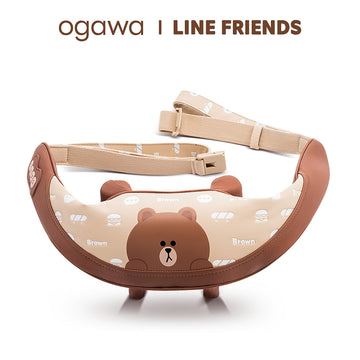 OGAWA Line Friends Neck & Shoulder Massager - Brown