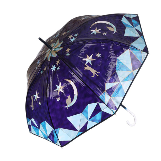 TOMO Stained Glass Umbrella Star And Cat  (365g)