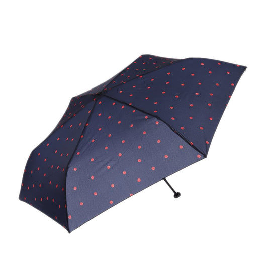 NIFTY COLORS 迷你折傘55CM_蘋果_深藍色 (131g)