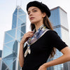 JDF City Tales Honey Beige Silky Scarf (70cm)