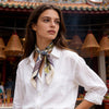 JDF City Tales Honey Beige Silky Scarf (70cm)