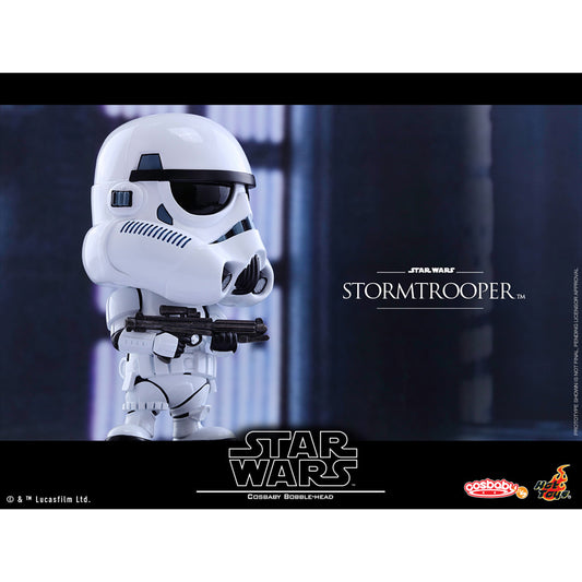 HOT TOYS Cosbaby :SW Stormtrooper Bobble-Head (S)