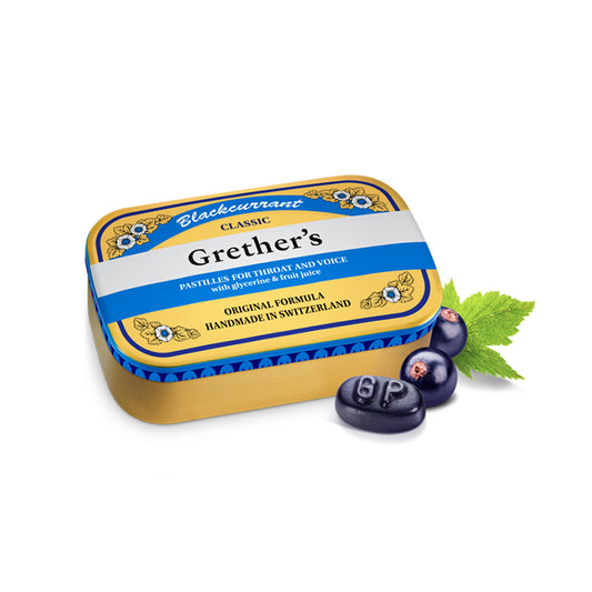 GRETHER'S Pastilles - Blackcurrant Original  (110g)
