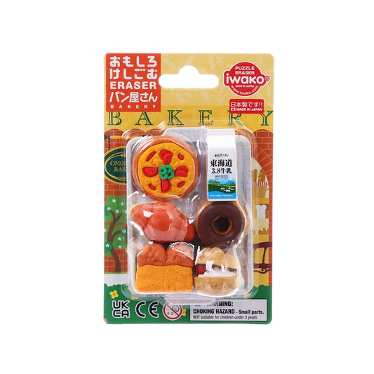 IWAKO Fancy Eraser Bread Set