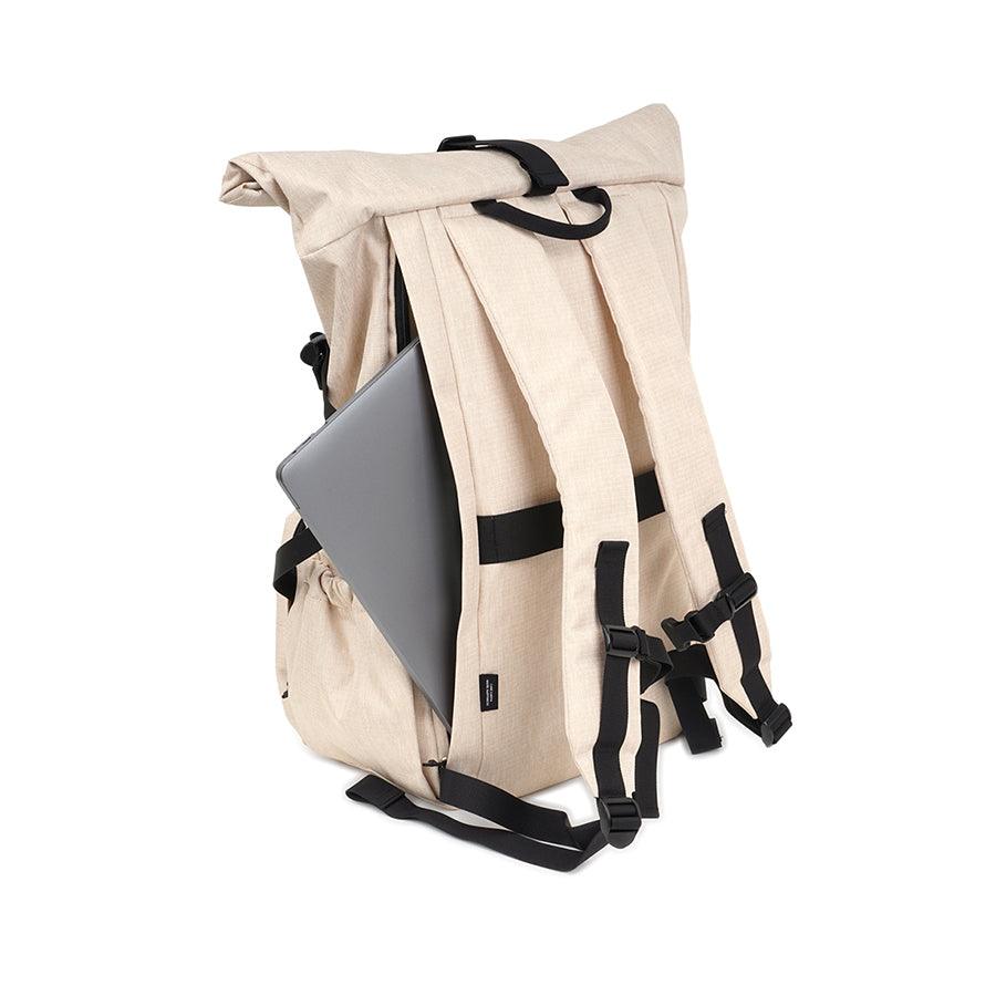 HELLOLULU Holger DSLR Camera Backpack Milk LOG ON