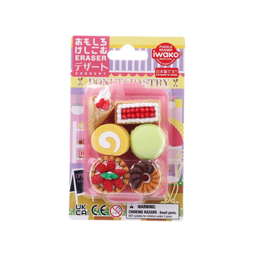 IWAKO Fancy Eraser Desert Set