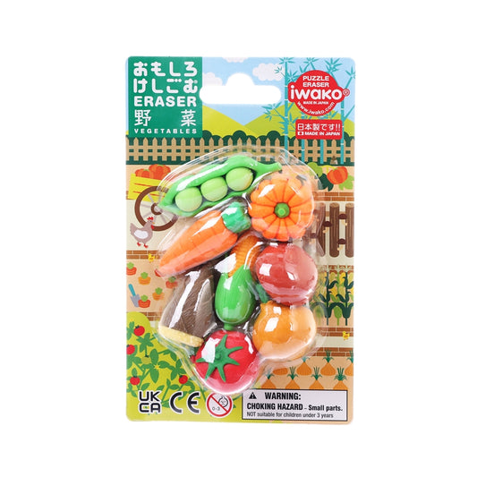 IWAKO Fancy Eraser Vegetables