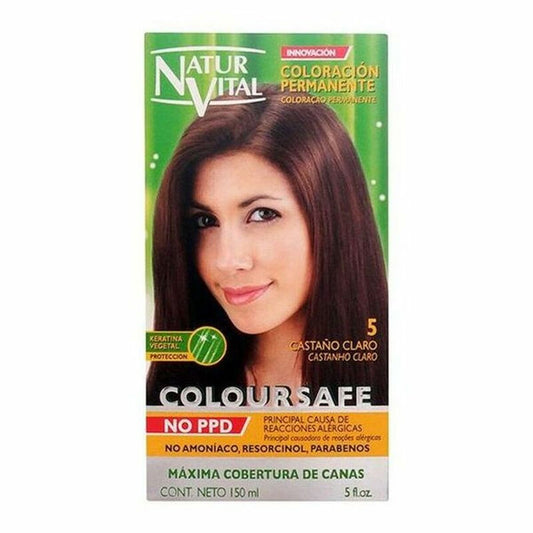 NATUR VITAL Perm Hair Color (5-Light Chestnut)