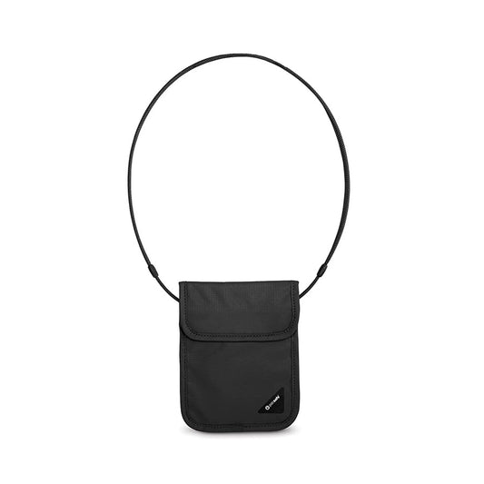 PACSAFE Coversafe X75 RFID 屏蔽掛頸袋-黑