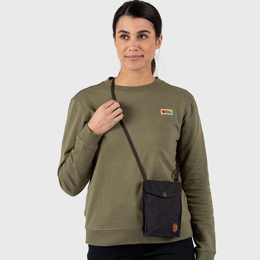 FJALLRAVEN FW20 POCKET SHOULDER BAG-BLACK (90g) - LOG-ON