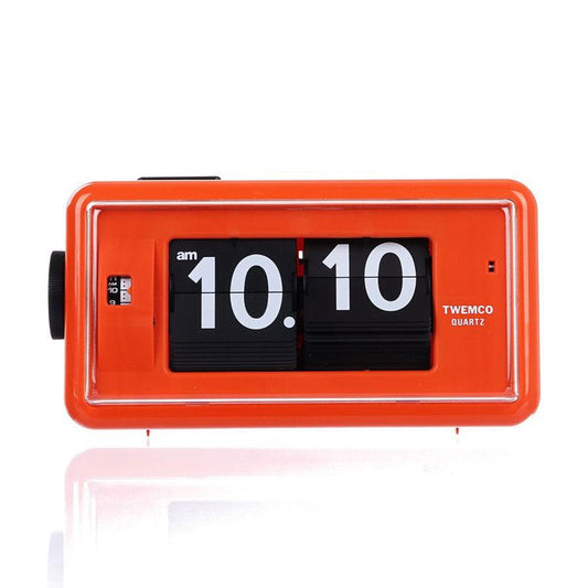 TWEMCO Alarm Flip Clock AL-30 (Orange)