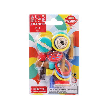 IWAKO Fancy Eraser Japanese Toy Set