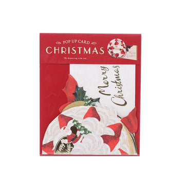 GREETING LIFE Xmas Card Pop Up - Cake  (20g)