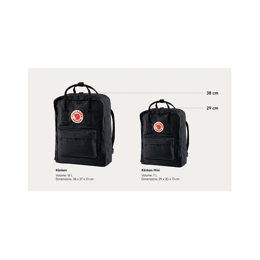 FJALLRAVEN FW20 KANKEN MINI BACKPACK BLACK 220g