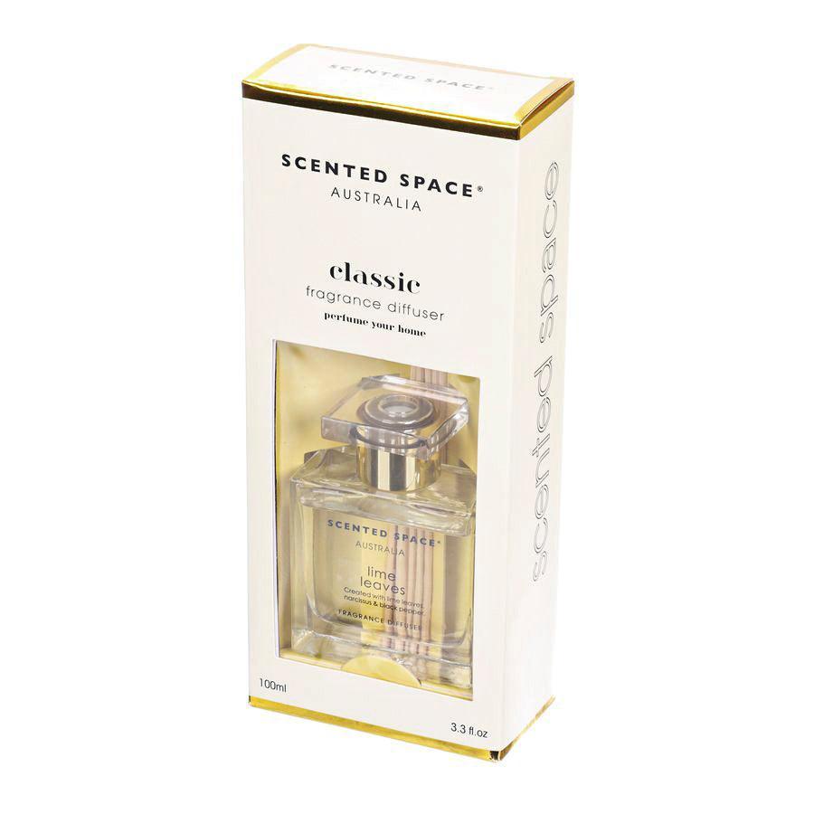 SCENTED SPACE Classic Fragrance Diffuser 100mL-White Lily - LOG-ON