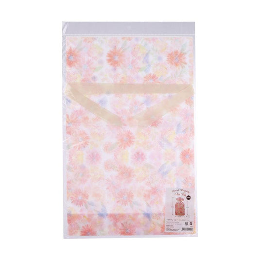 TSUTSUMU Grab Bag L 45X29X10cm - Glittering Flower (30g) - LOG-ON