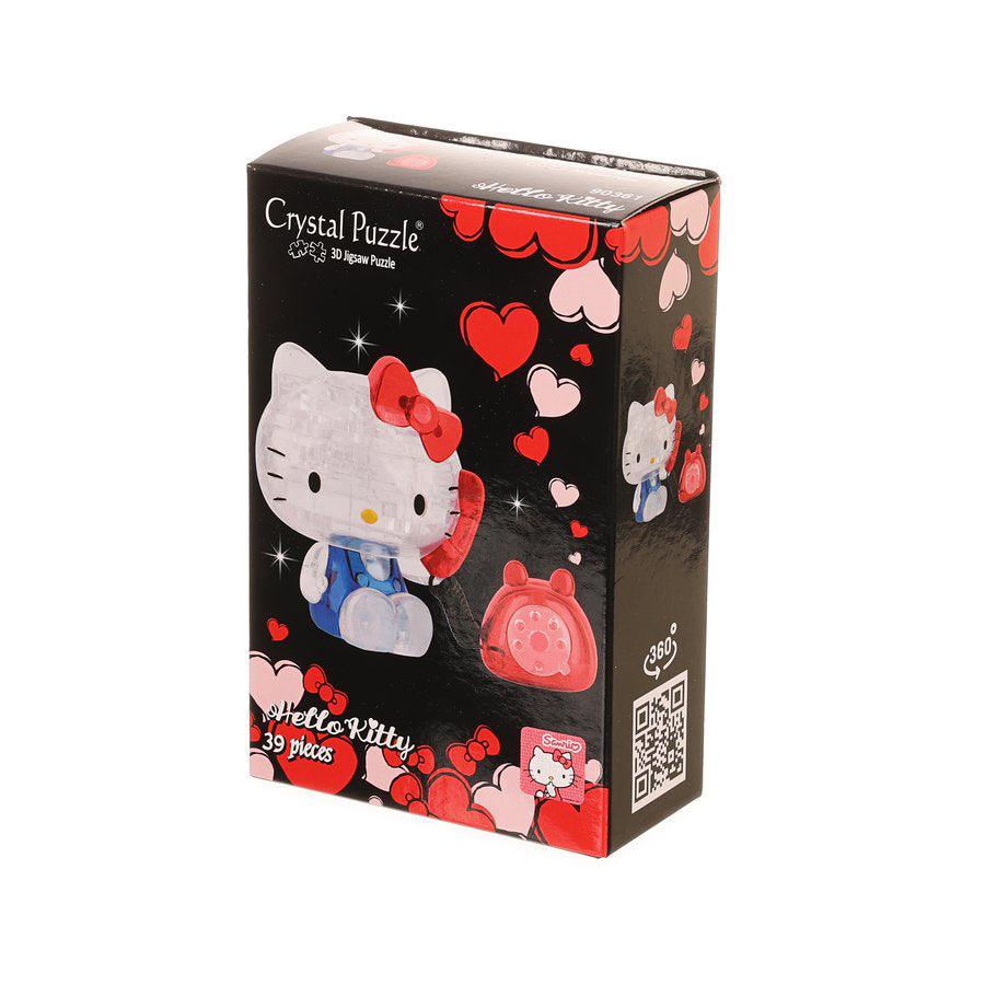 3D CRYSTAL PUZZLE 3D Crystal Puzzle Sanrio Hello Kitty - LOG-ON