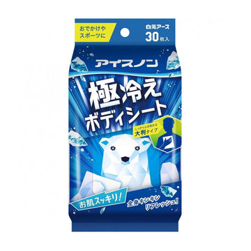 HAKUGEN Ice-Non Super Cool Body Sheet 30pcs  (30pcs)