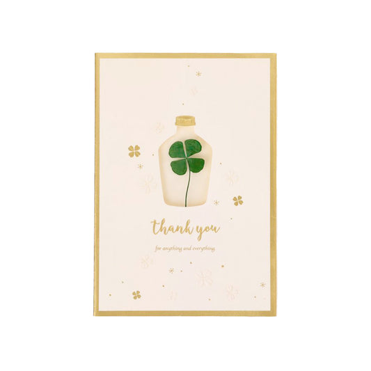 APJ Thank You Card - Clover Beige