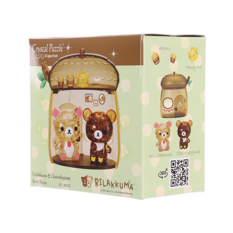 3D CRYSTAL PUZZLE 3D Crystal Puzzle - Rilakkuma House - LOG-ON