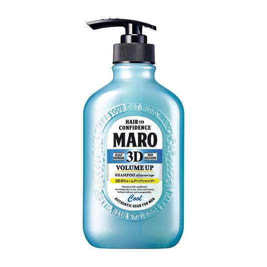 MARO 3D 髮起立防脫冰感洗頭水 (無矽配方) (400mL)