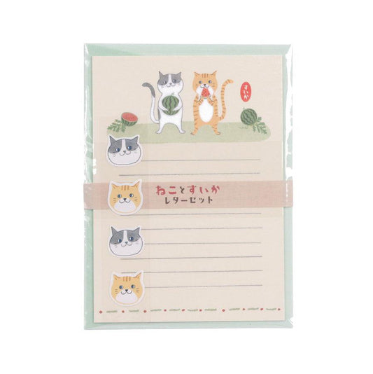 APJ Letter Set - Cat & Water Melon (26g) - LOG-ON