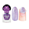 BEAUTY WORLD MOMO COS Peel Off Manicure - Purple Glitter  (6mL)