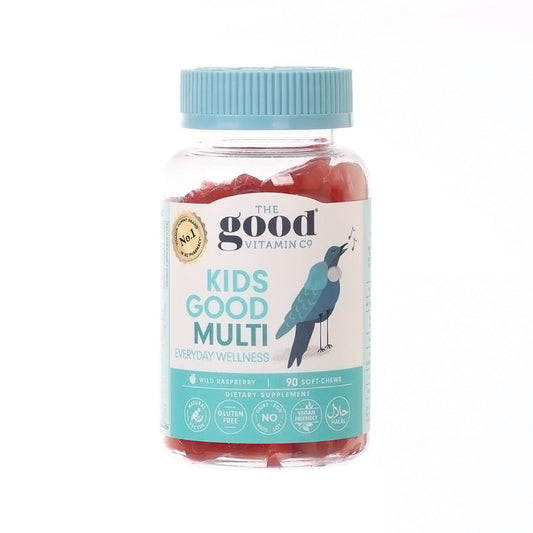 THE GOOD VITAMIN CO Kids Multi-Vitamin Soft-Chews - Wild Raspberry  (90pcs)