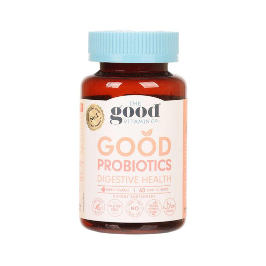 THE GOOD VITAMIN CO Good Probiotics Digestive Health Dietary Supplement Gummy (60pcs) - LOG-ON