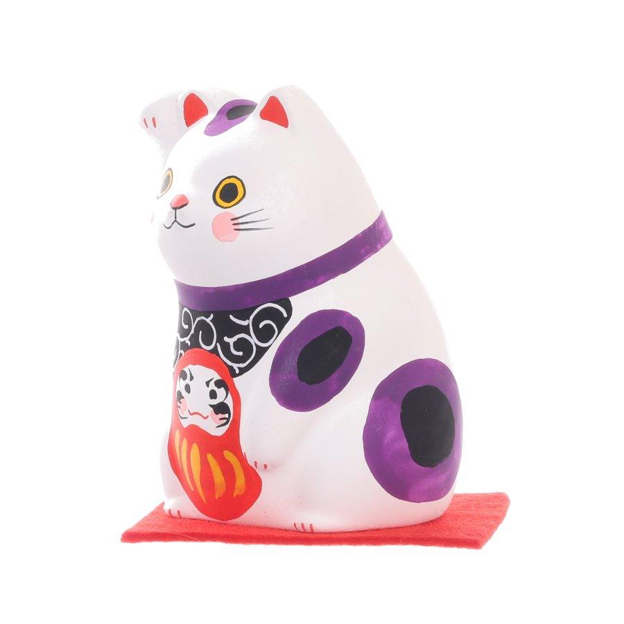 YANAKADO Lucky Cat Daruma (75g) - LOG-ON